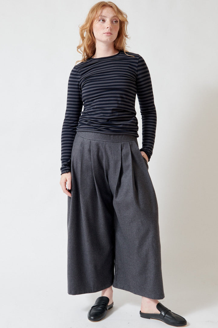 Waverly wearing Labo.Art Rombo Pant front view