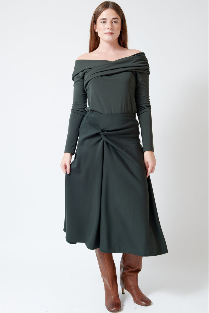 Model wearing Meimeij Iliza Skirt front view