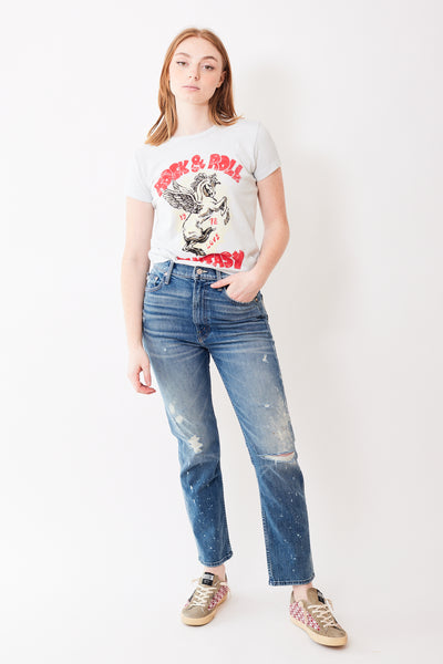Mother Denim High Waisted Rider Ankle
