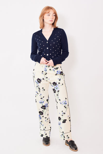 N°21 Cuff Detail Elasticated Back Trouser Front Tucked