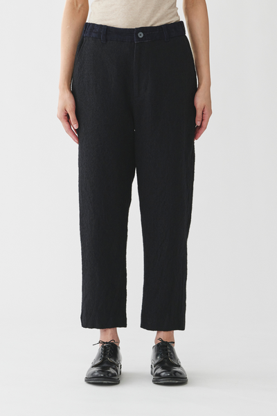 Front of Pas de Calais Wool Linen Easy Slim Pants