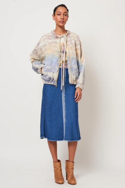 Raquel Allegra Dee Jacket Full Length Front