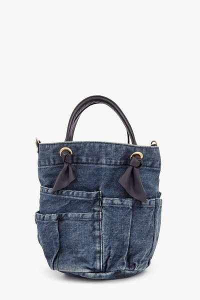 Marine Bag in Washed Denim