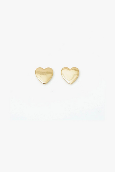 Clare V. Heart Studs