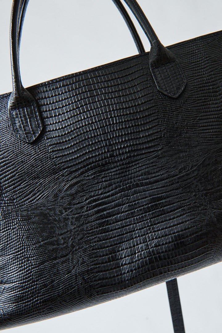 Model wearing B.May Small Day Bag front view