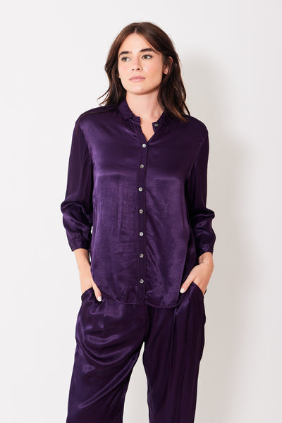 Front view of Raquel Allegra Lauren Blouse