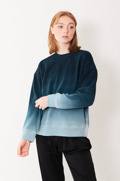 Raquel Allegra Yvette Sweatshirt modeled from the front