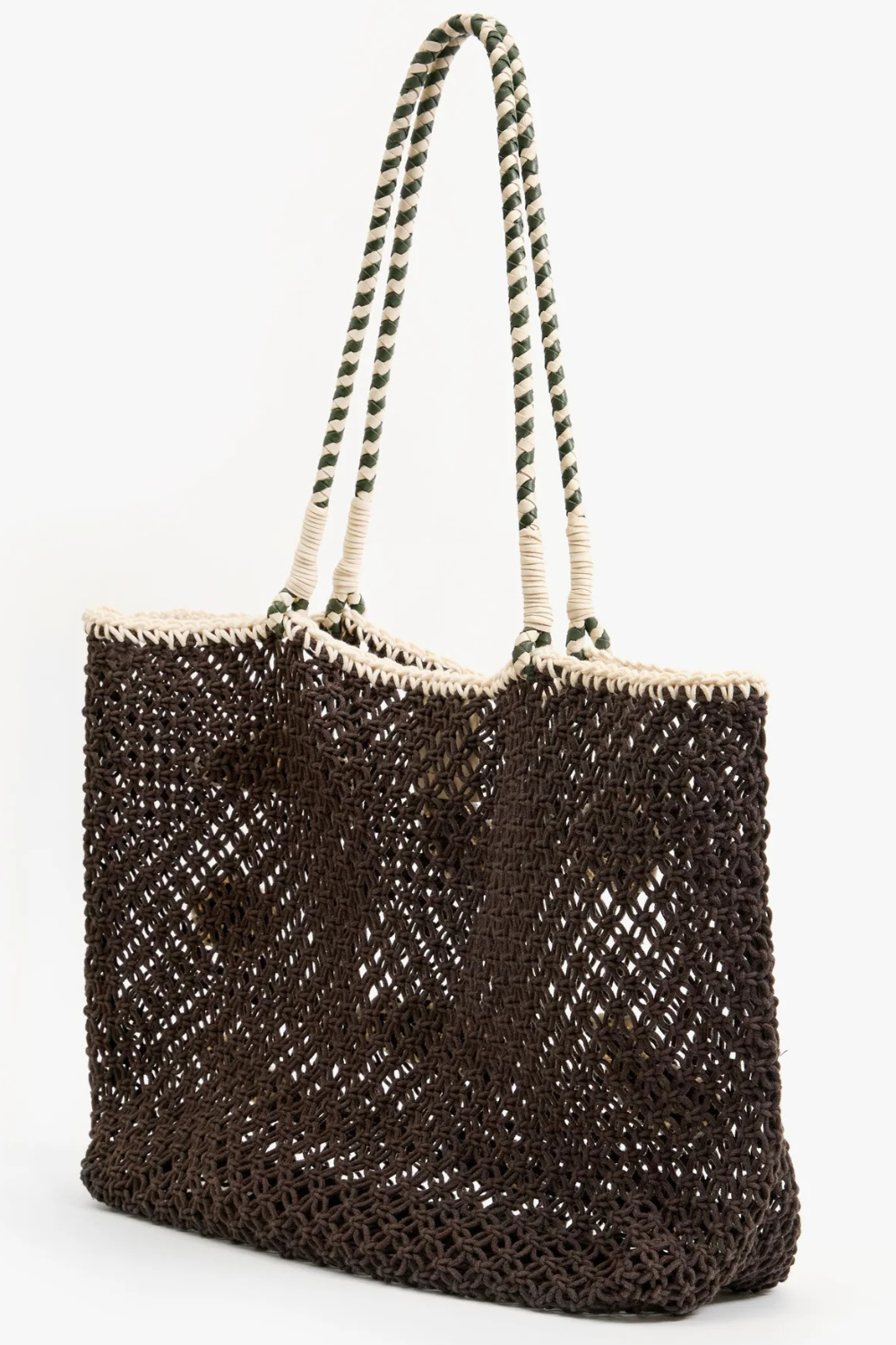 Flat lay of Clare V. L'ete Tote rear view