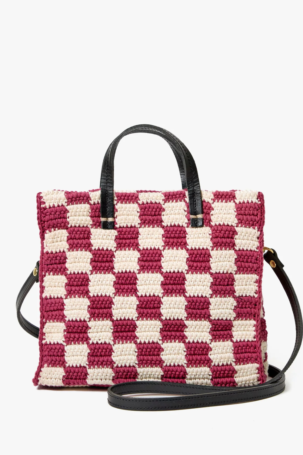 Flat lay of Clare V. Petit Summer Simple Tote front view 