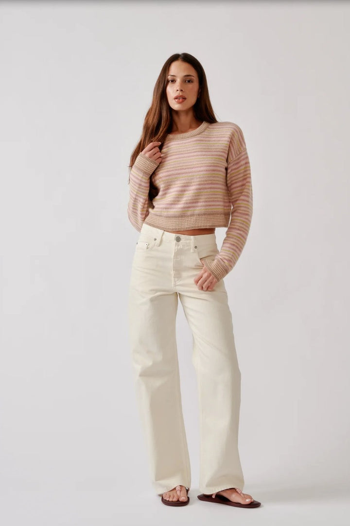 Stevie Shrunken Crewneck Pullover