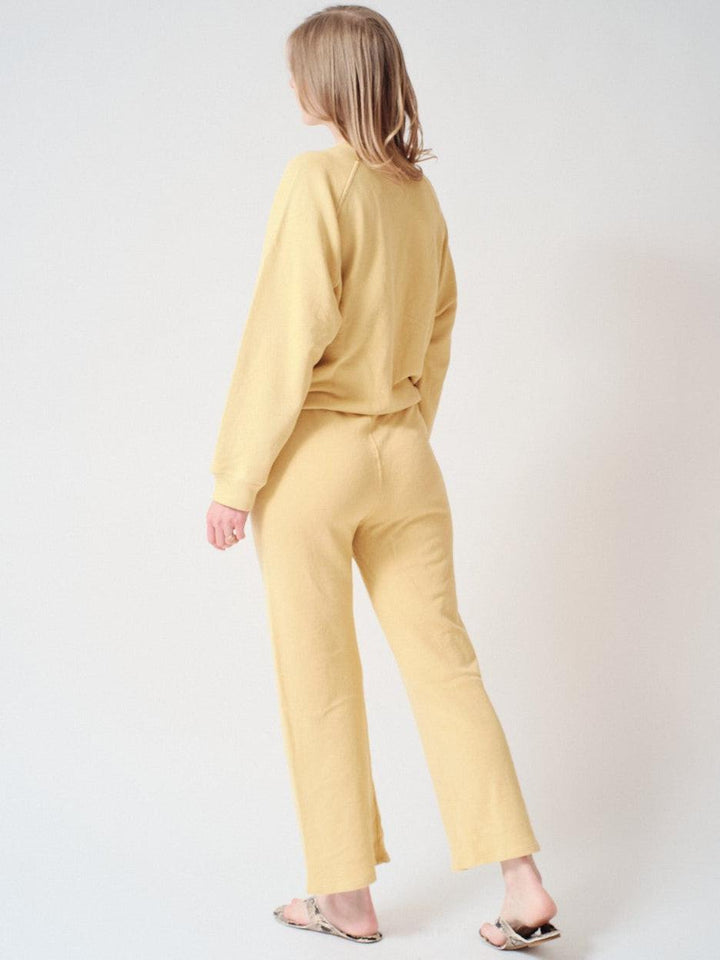 Madi wearing The Great The Lap Sweatpant rear view