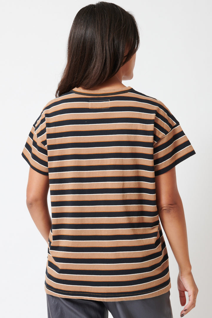 Model wearing The Great The Boxy Crew rear view