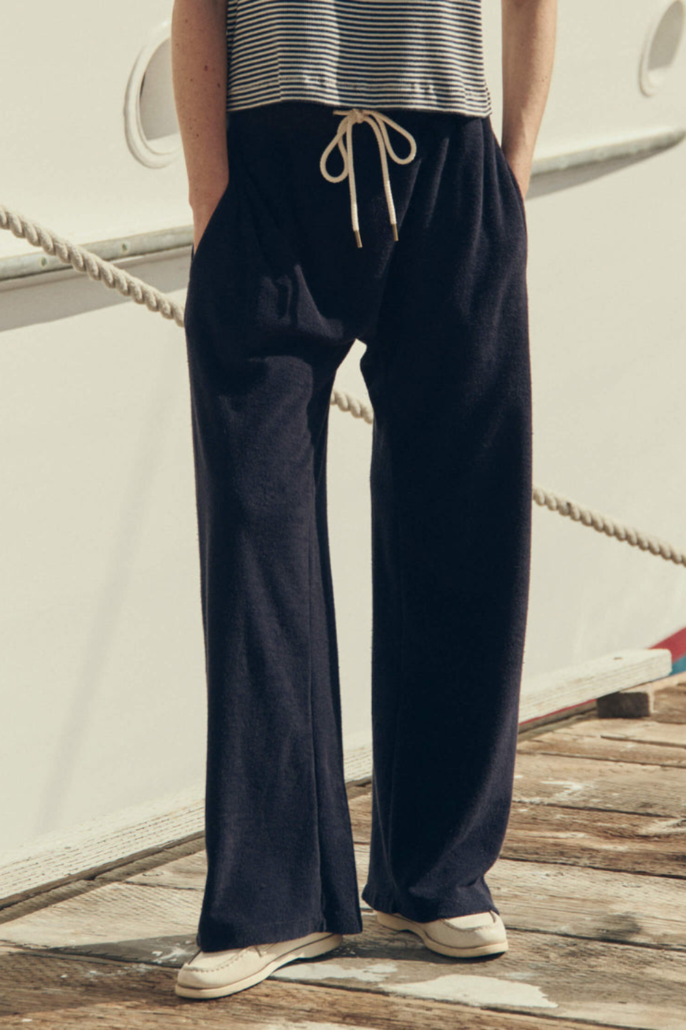 The Great The Micro Terry Horseshoe Sweatpant