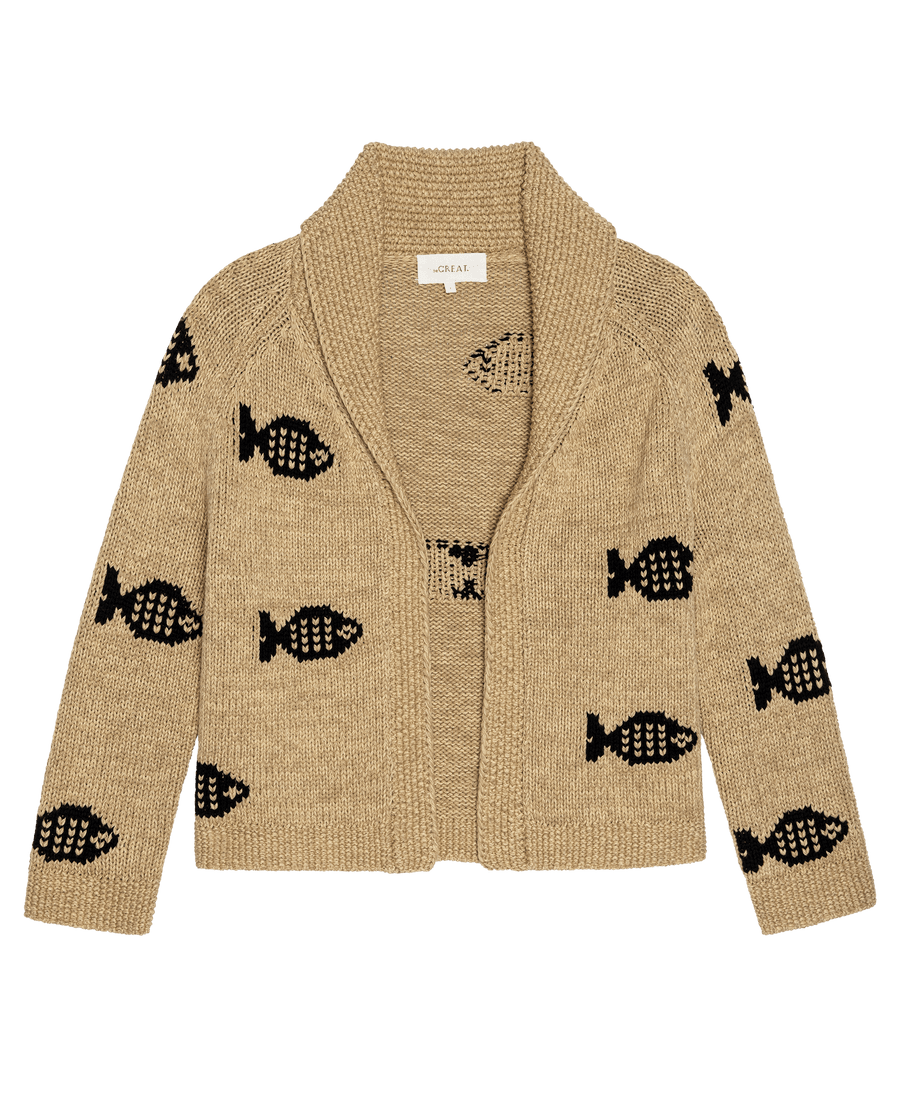 The Great The Swimming Fish Lodge Cardigan