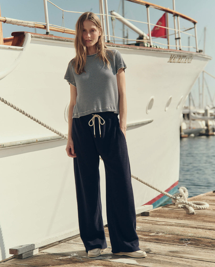 The Great The Micro Terry Horseshoe Sweatpant