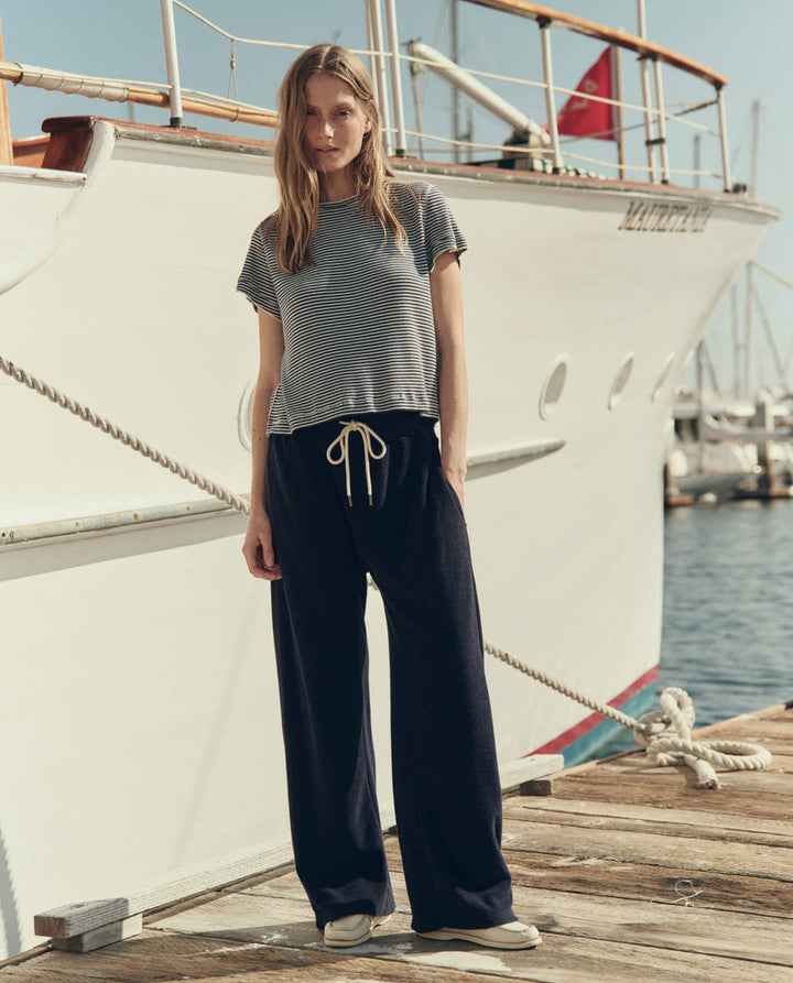 The Great The Micro Terry Horseshoe Sweatpant