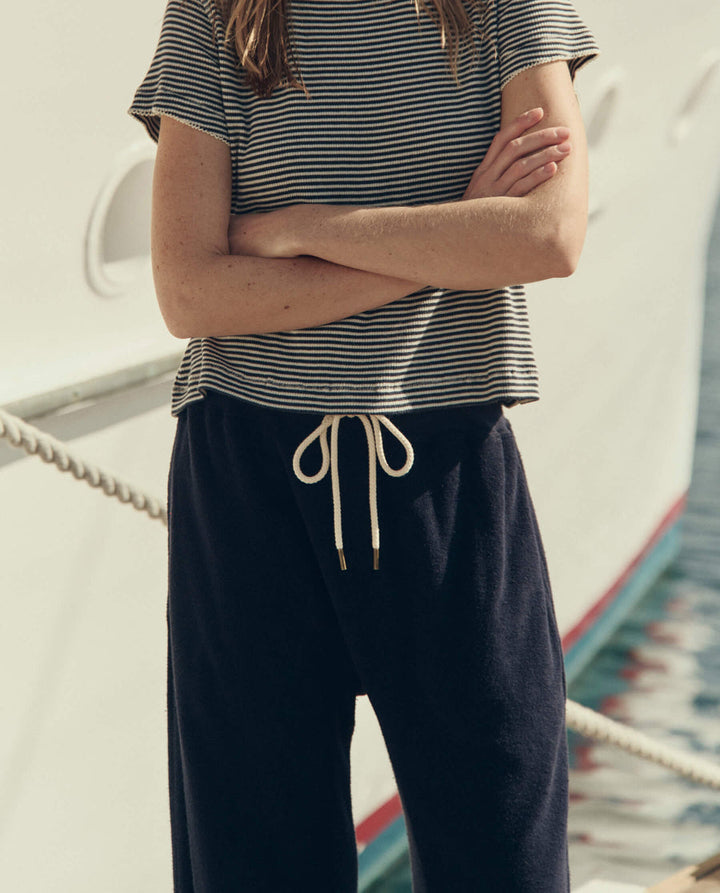 The Great The Micro Terry Horseshoe Sweatpant