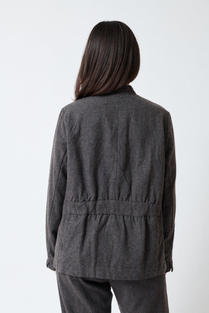 Pas de Calais Eco Wool Premium Tweed Tailored Jacket