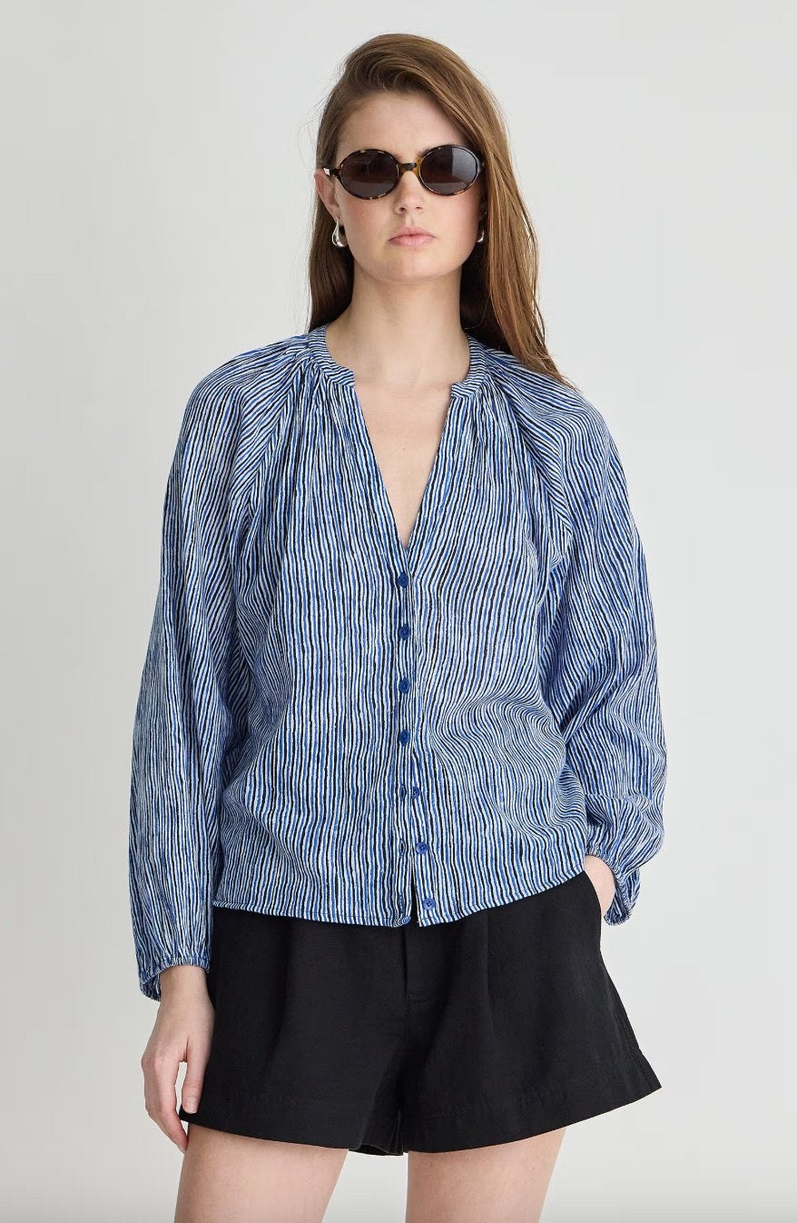 Apiece Apart Airy Ines Button Up Shirt