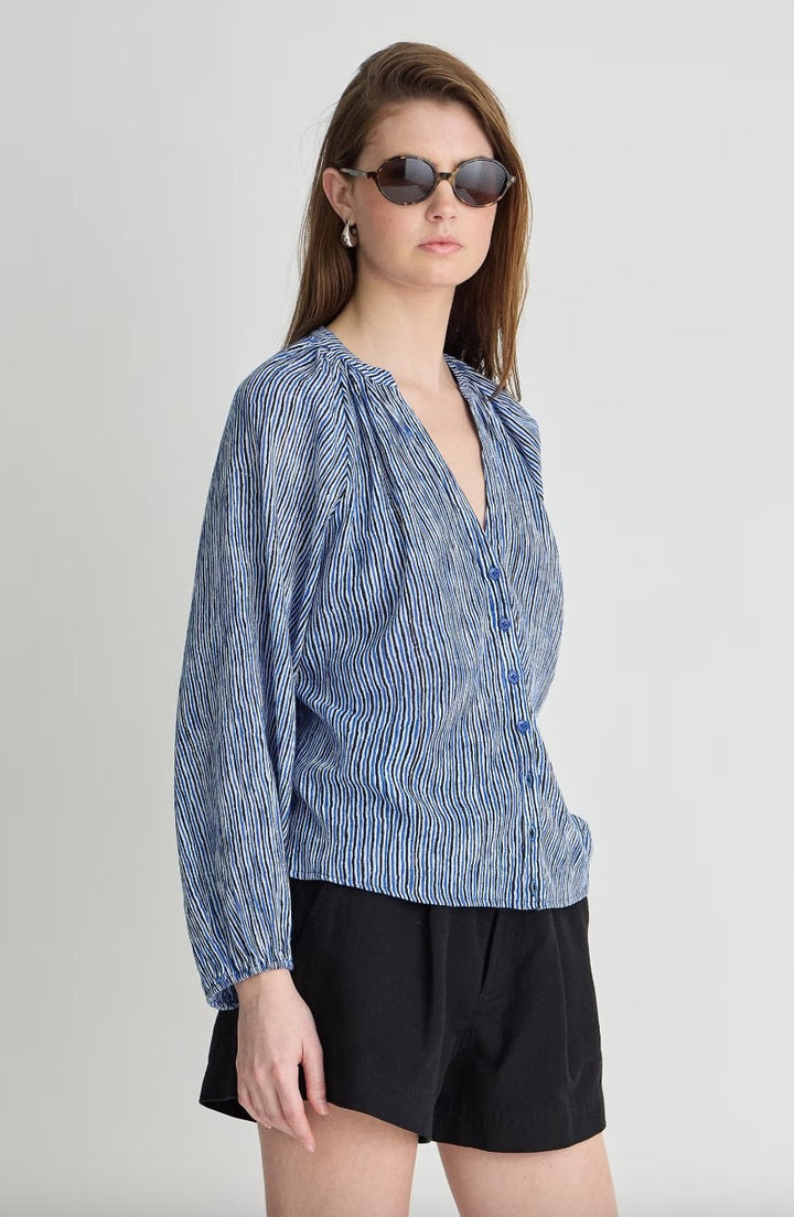 Apiece Apart Airy Ines Button Up Shirt