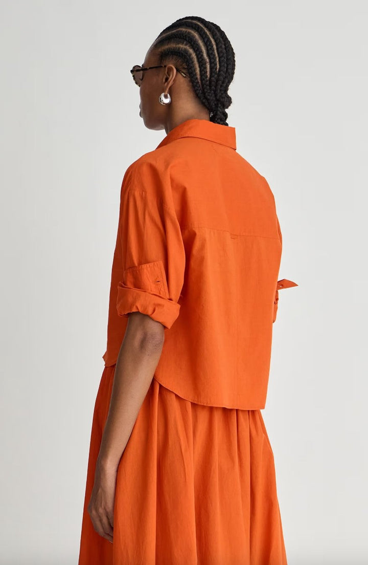 Apiece Apart Cropped Isolde Button Down