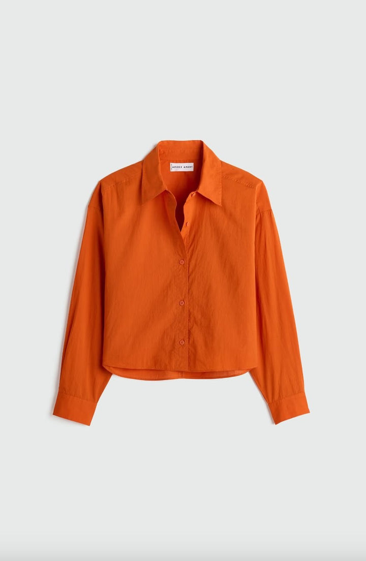 Apiece Apart Cropped Isolde Button Down
