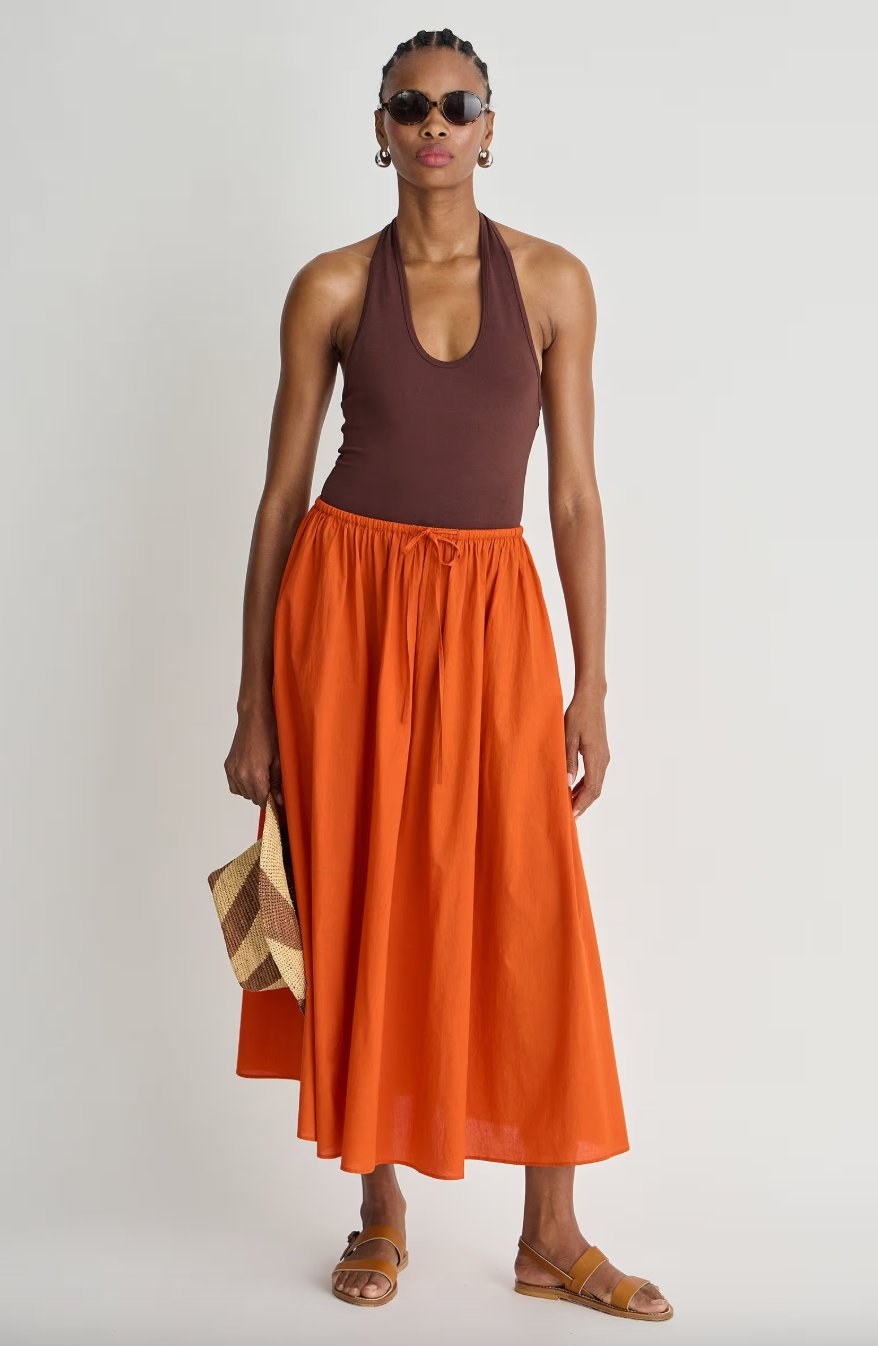 Apiece Apart Hanne Tie Maxi Skirt