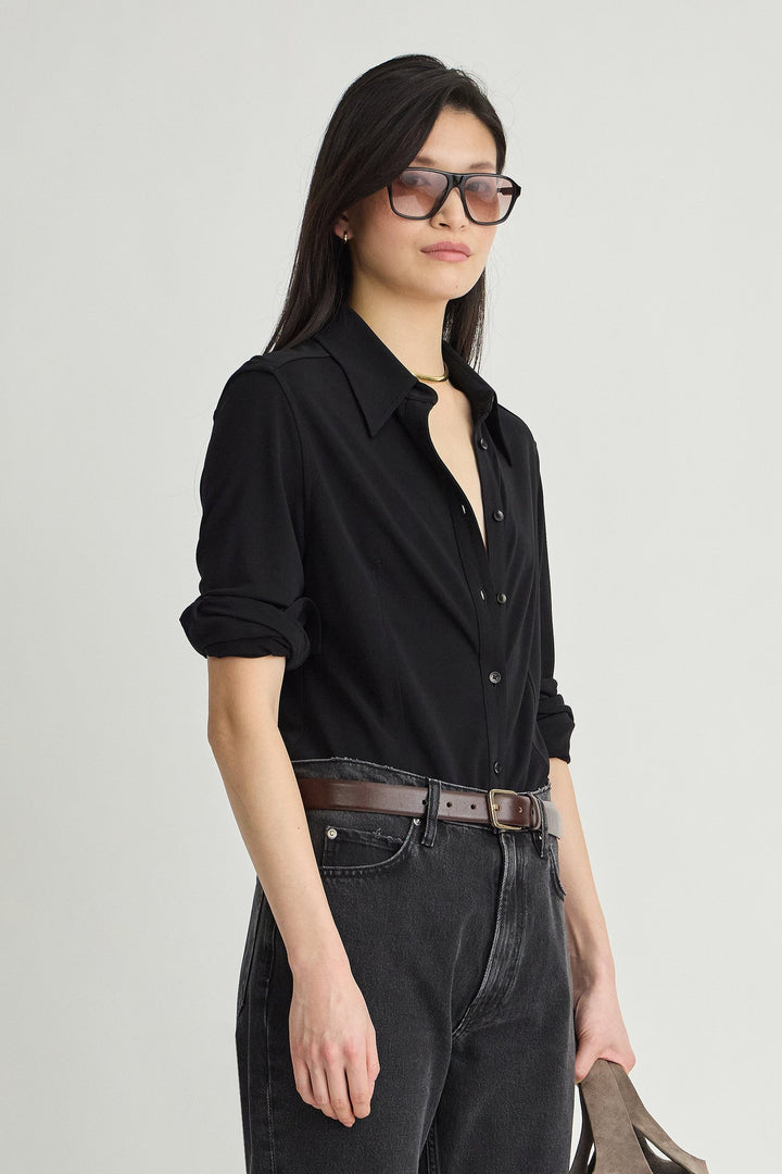 Apiece Apart Merce Slinky Slim Button Up