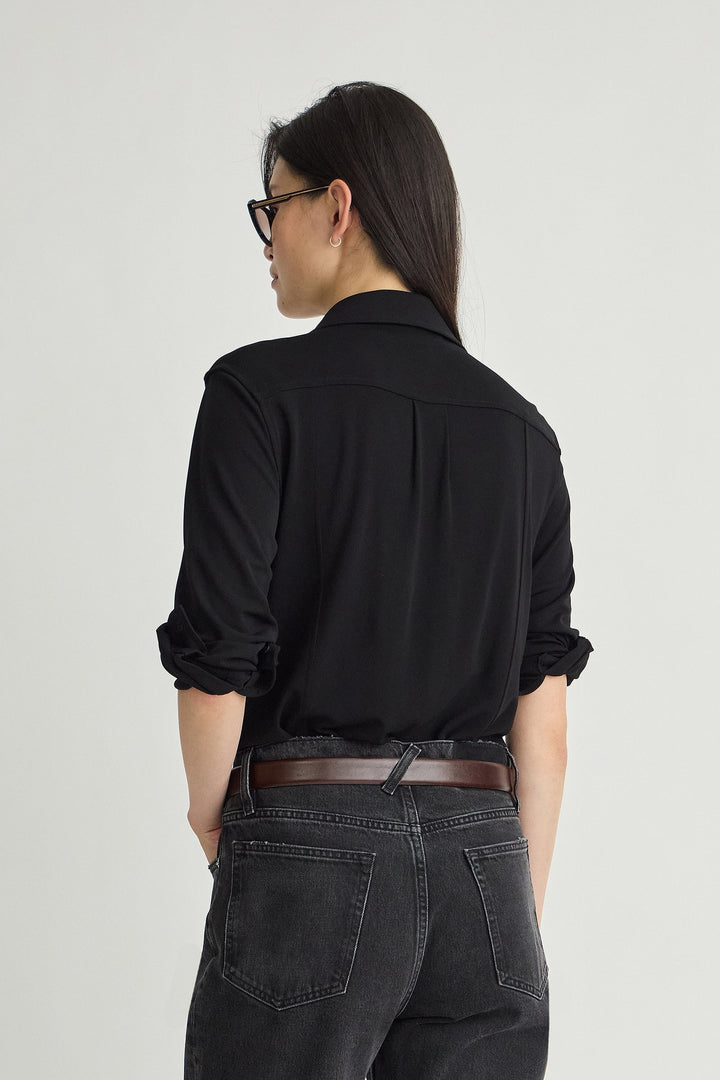 Apiece Apart Merce Slinky Slim Button Up