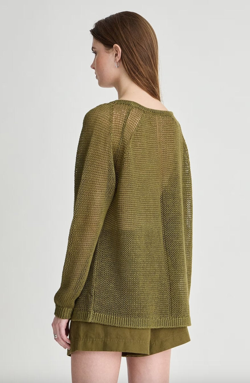 Apiece Apart Nina Light Linen Pullover
