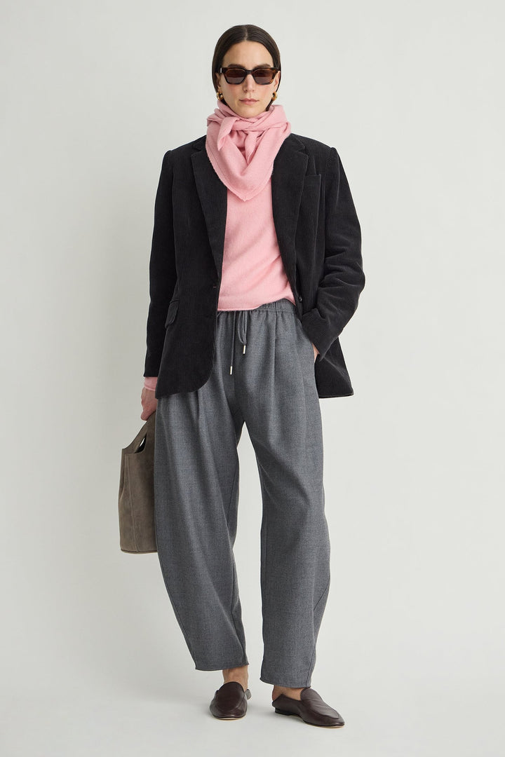 Apiece Apart Softest Tissue Scarf Tie Top Pullover