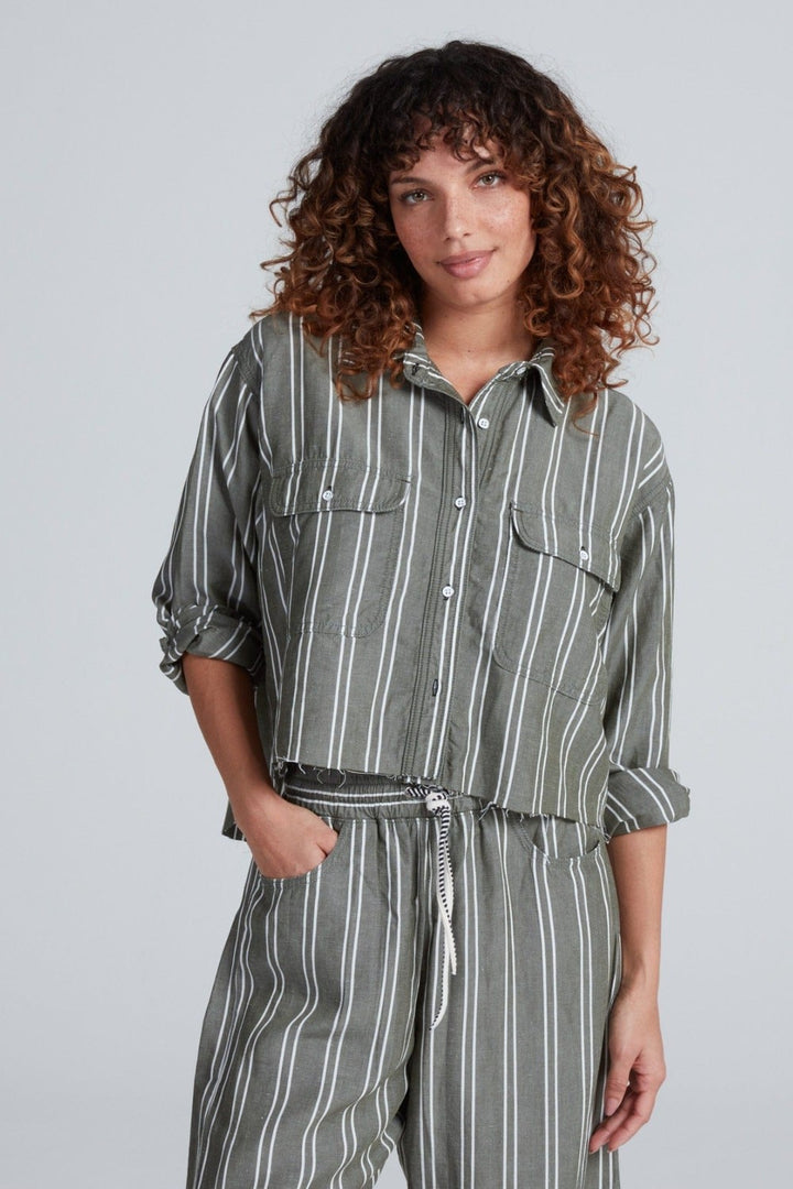 ASKK NY Crosby Stripe Shirt