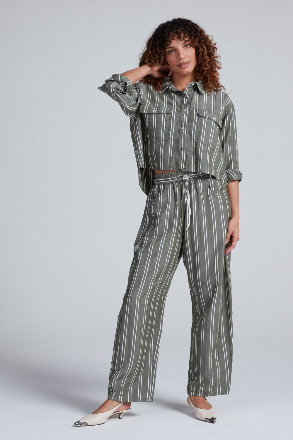 ASKK NY Crosby Stripe Shirt