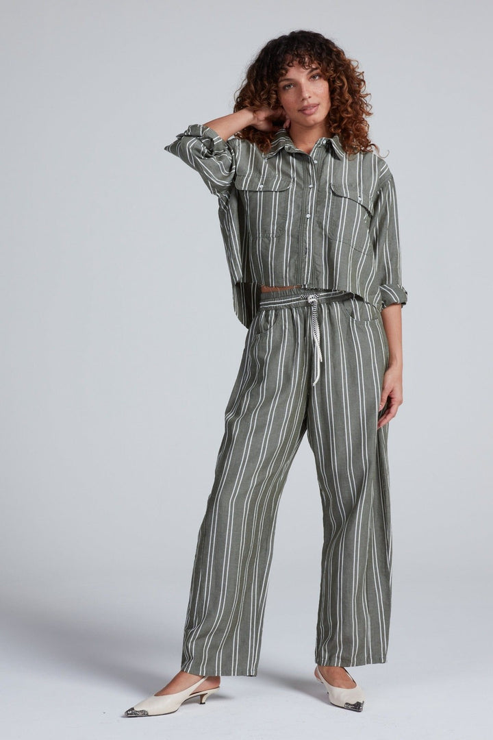 ASKK NY Crosby Stripe Shirt