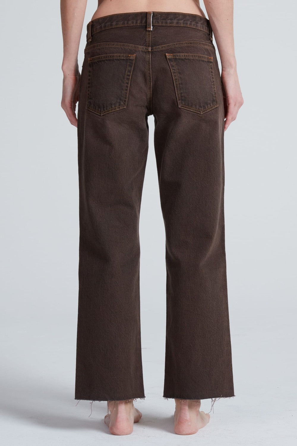ASKK NY Low Rise Straight Brown