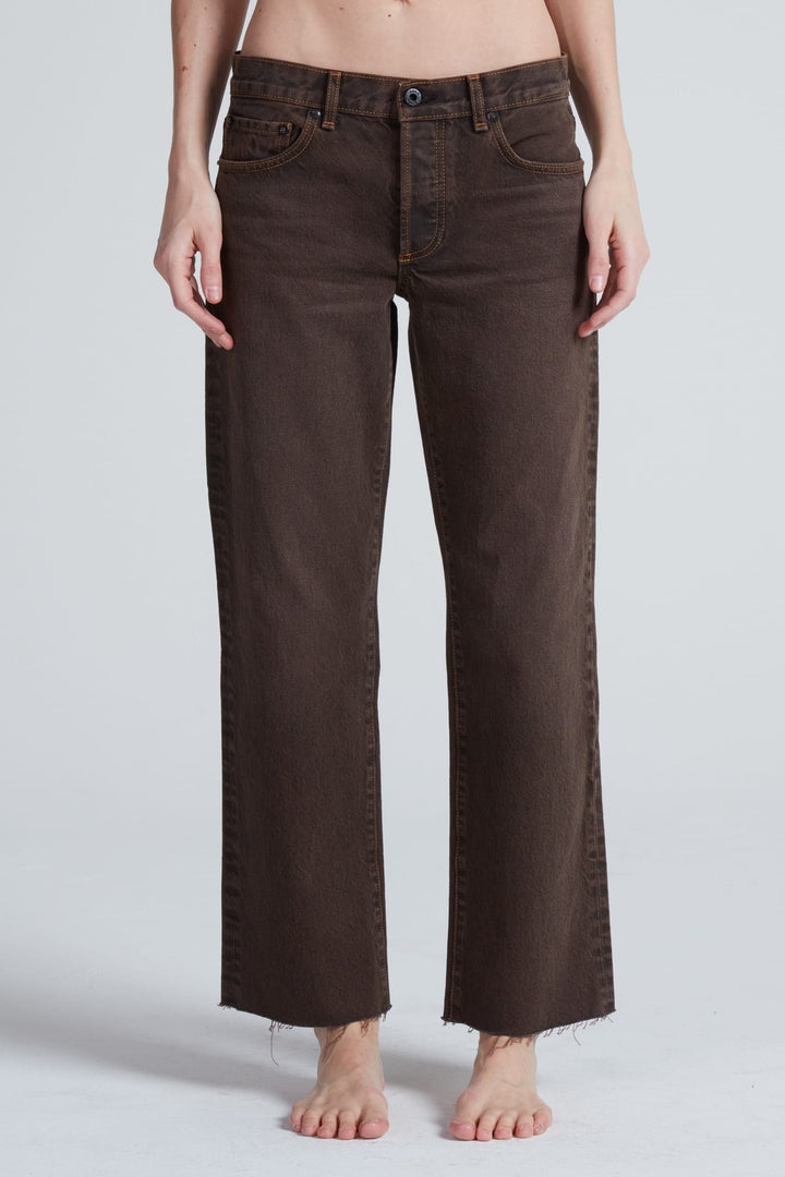 ASKK NY Low Rise Straight Brown