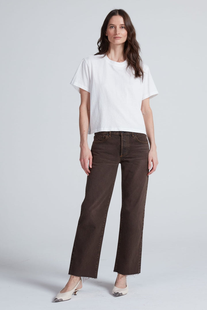 ASKK NY Low Rise Straight Brown