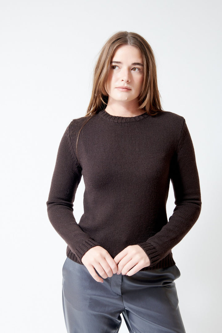 Base Marla Extrafine Merino Wool Crew Sweater
