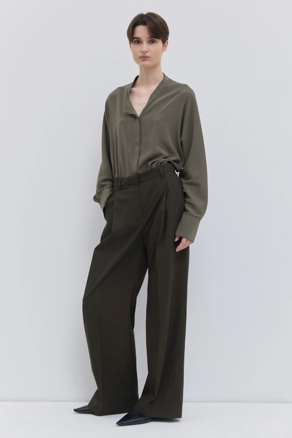 Christian Wijnants Pama Cotton Wide Leg Trouser