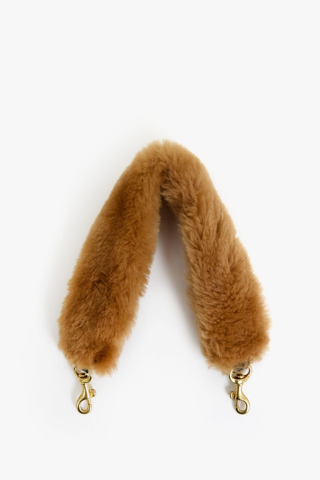 Clare V. Shortie Strap, Teddy Shearling — Grethen House