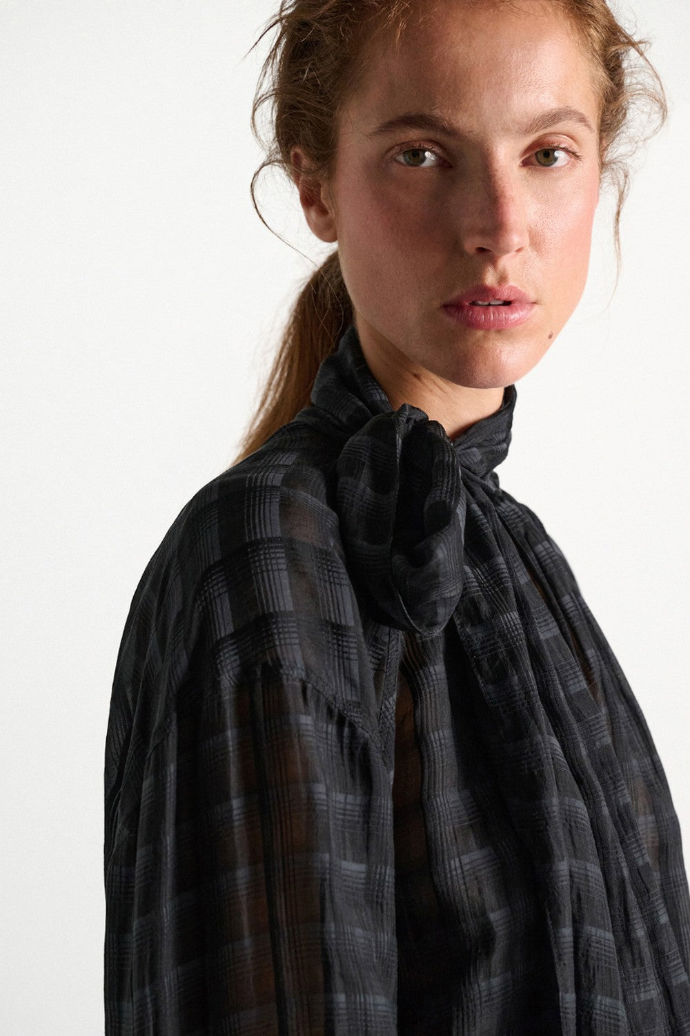 Dorothee Schumacher Airy Check Blouse