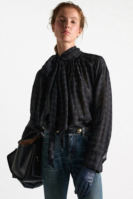 Dorothee Schumacher Airy Check Blouse