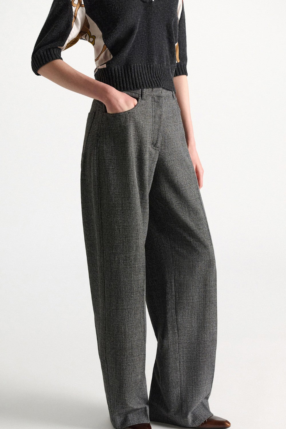 Dorothee Schumacher Graphic Twist Pants