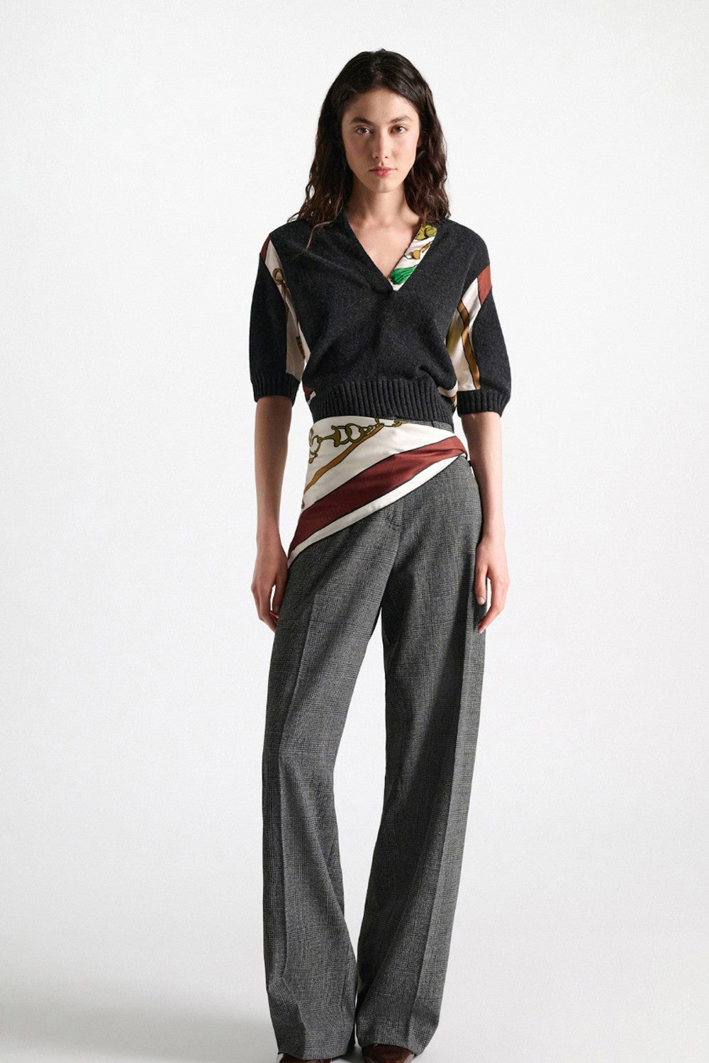 Dorothee Schumacher Graphic Twist Pants