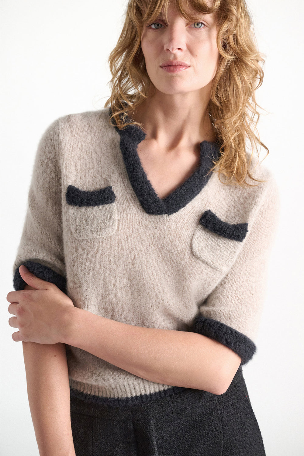 Dorothee Schumacher Luxury Love Pullover, Flash Light — Grethen House