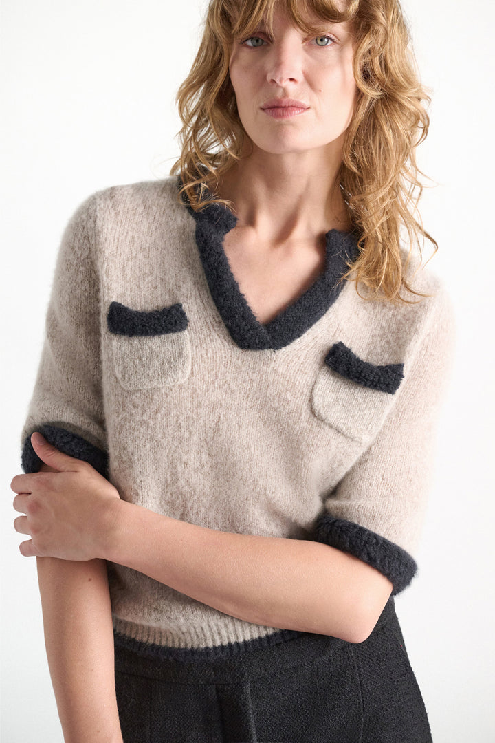 Dorothee Schumacher Luxury Love Pullover, Flash Light — Grethen House