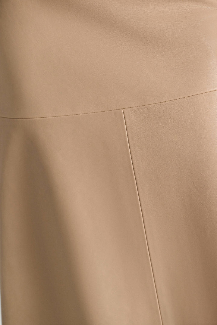 Dorothee Schumacher Sleek Statement Skirt, Almond — Grethen House