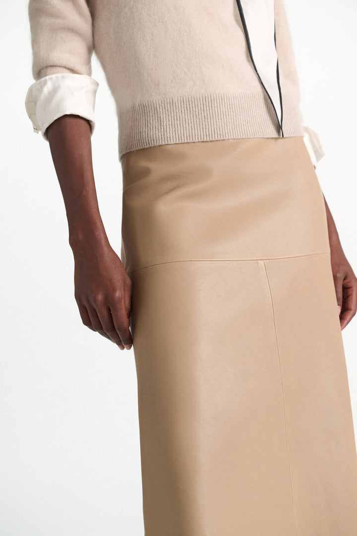 Dorothee Schumacher Sleek Statement Skirt, Almond — Grethen House