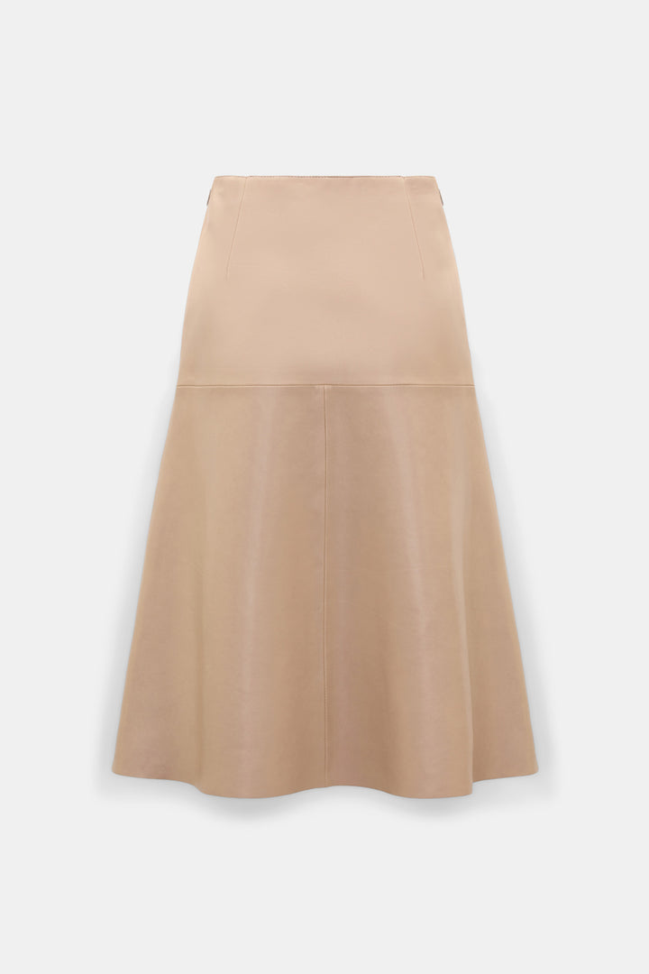 Dorothee Schumacher Sleek Statement Skirt, Almond — Grethen House