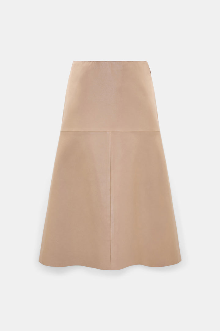 Dorothee Schumacher Sleek Statement Skirt, Almond — Grethen House